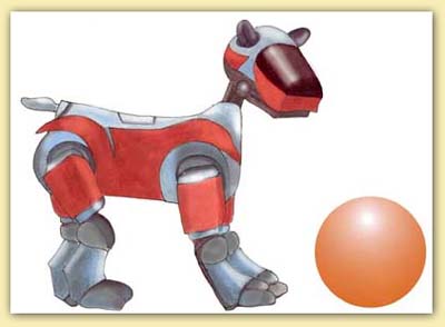 Roboterhund gross